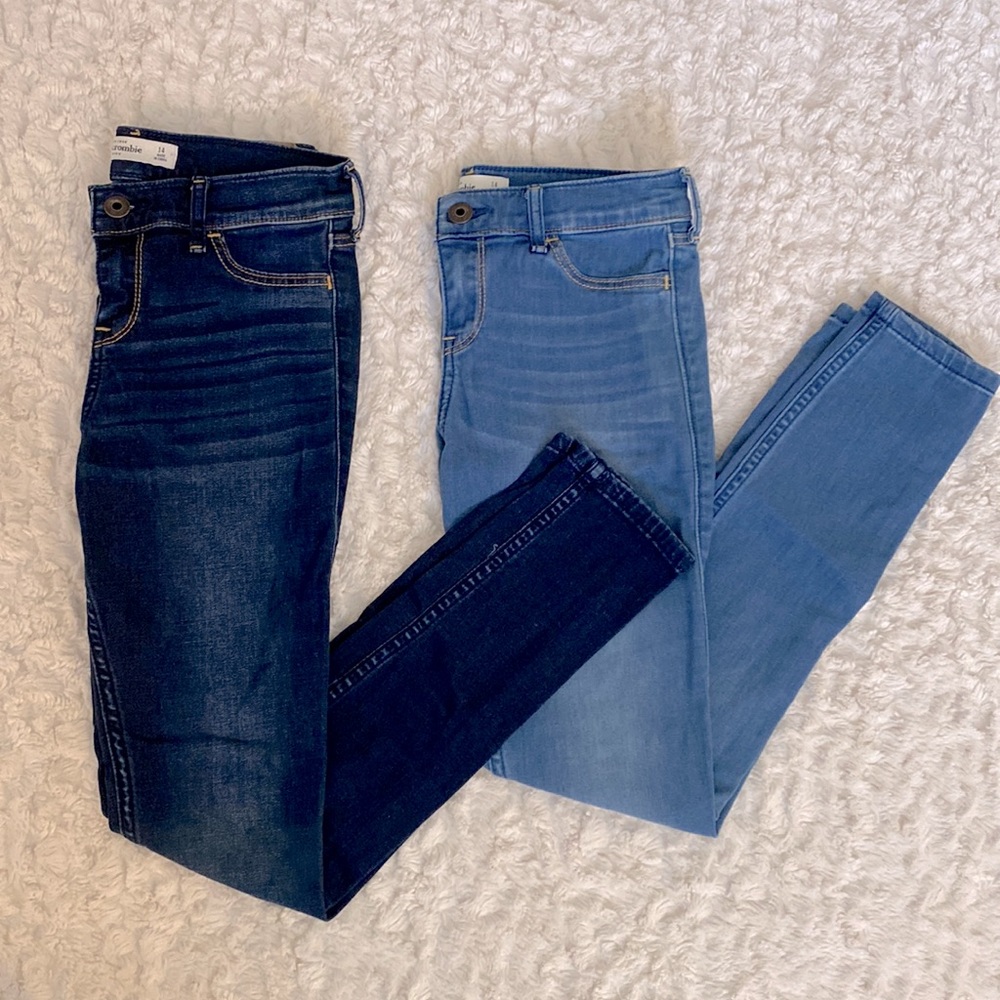 abercrombie kids Denim Jeans - Dark Blue & Light Blue